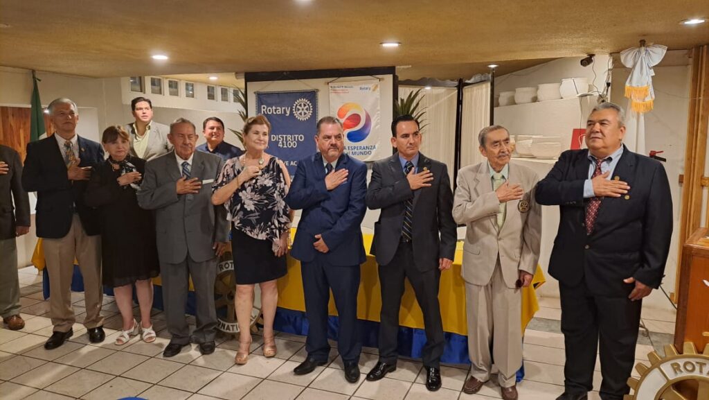 Llega Gabriel Alejandro Jiménez a la presidencia de Club Rotario Guasave