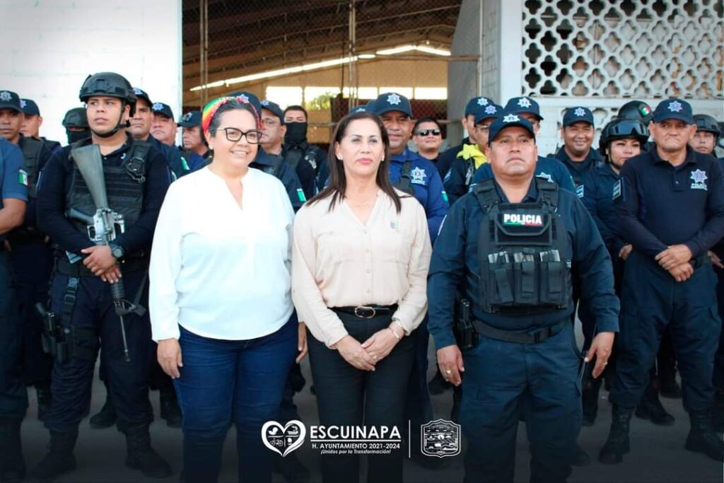 Agradece alcaldesa de Escuinapa la buena seguridad en su municipio
