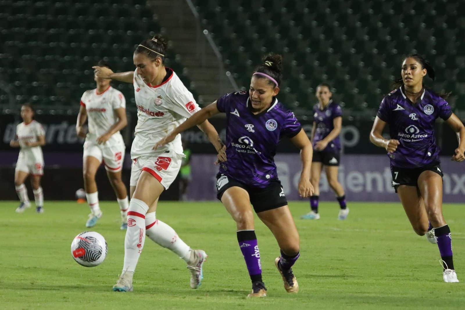 ¡Figura la mazatleca Cinthya Peraza! Toluca vence a Mazatlán Femenil en el Kraken 