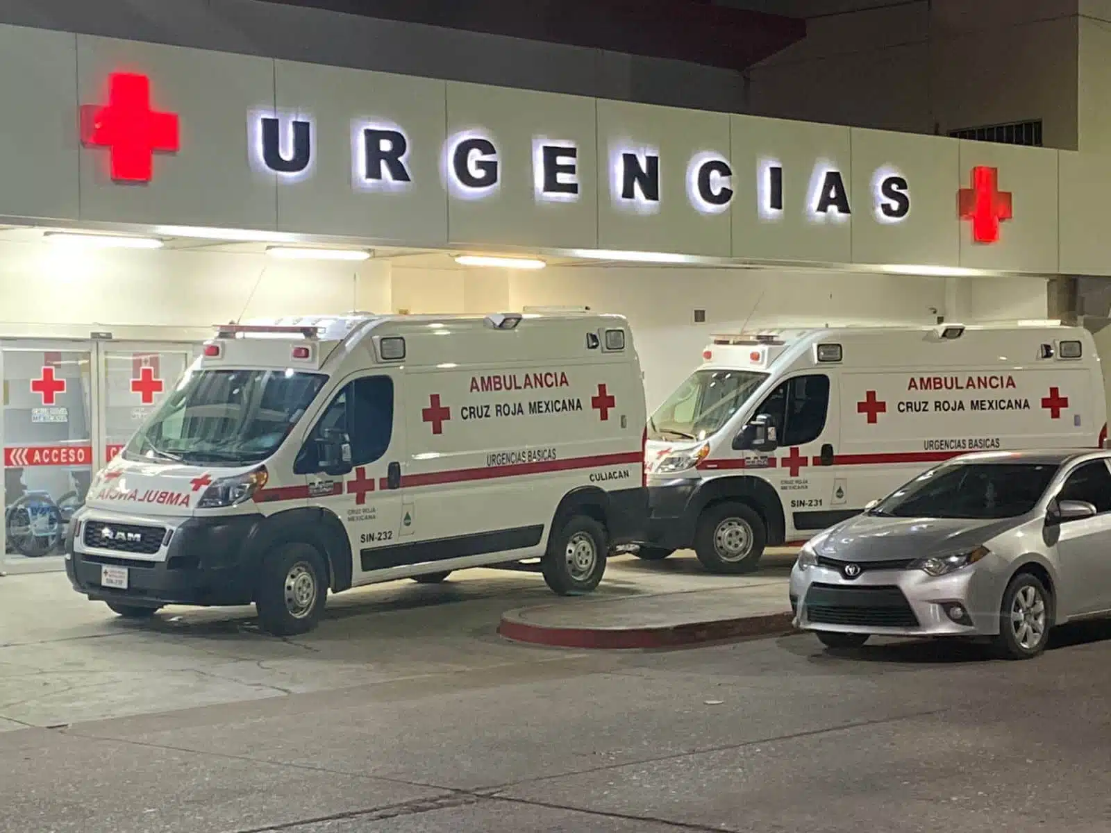 Ambulancias de Cruz Roja Culiacán