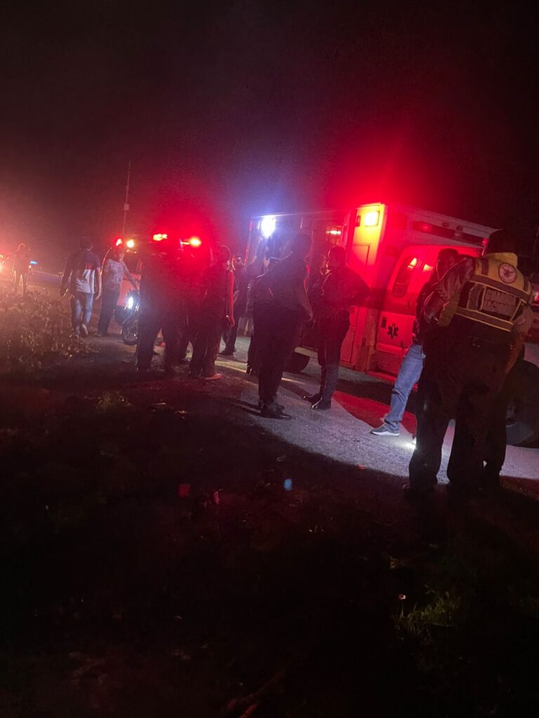 Accidente vial frente al Pozole, Villa Unión, deja una persona lesionada