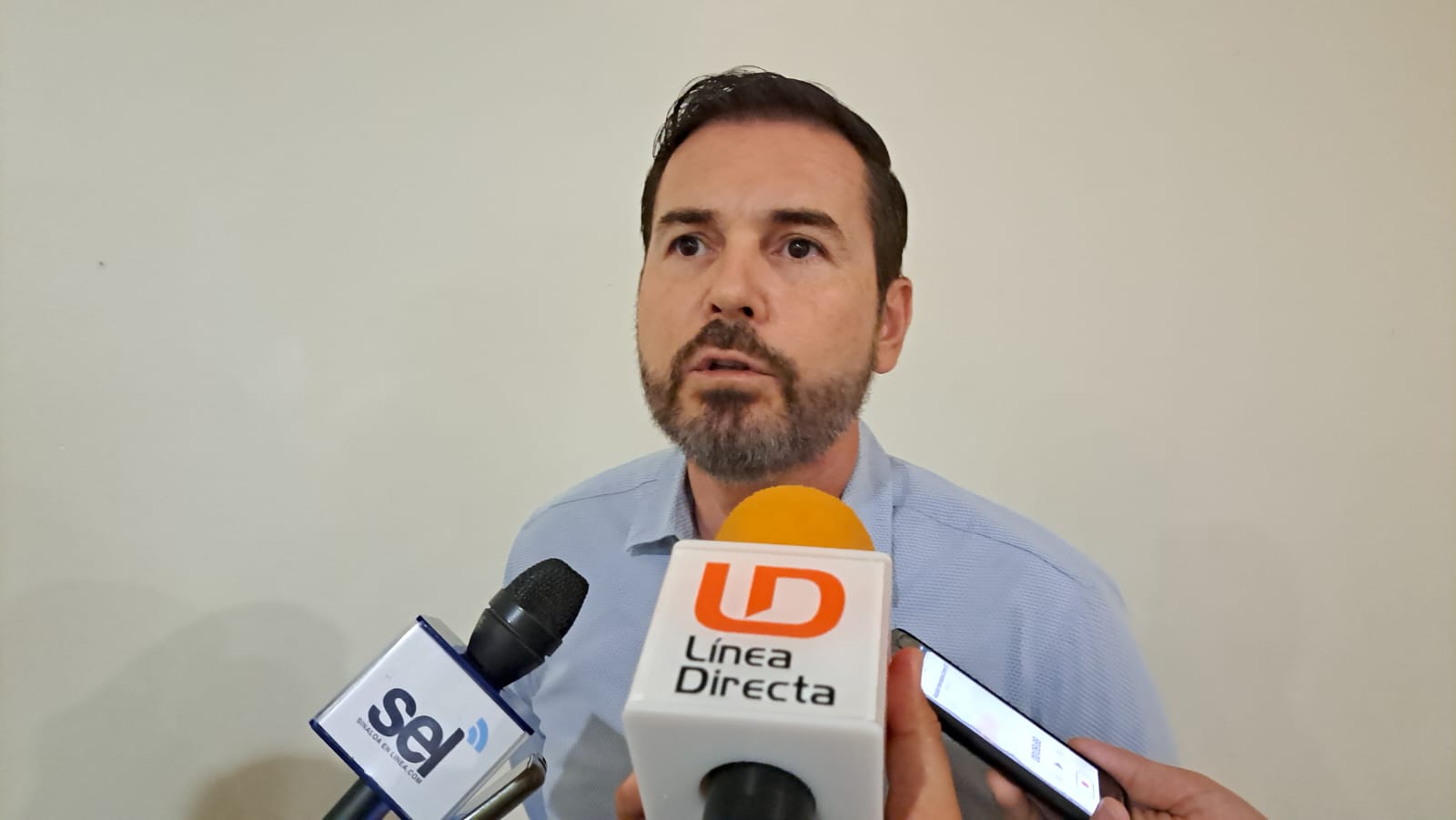 Sergio Rojas, presidente de la Cámara Nacional de la Industria de Transformación en Mazatlán