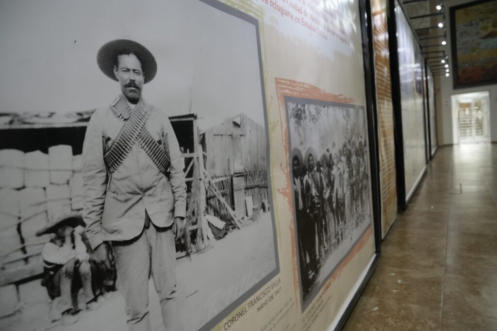 Imágenes e información de la exposición gráfica de Pancho Villa