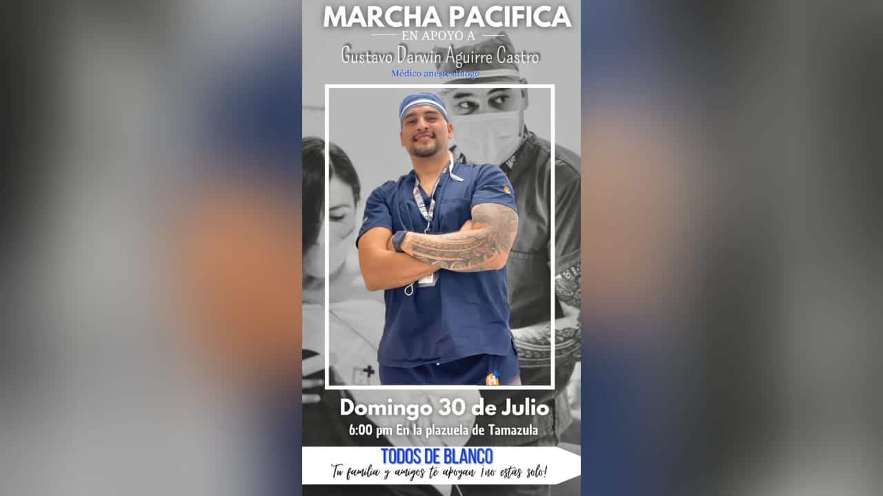 En Guasave, marcharán en respaldo al anestesiólogo Gustavo de Los Cabos