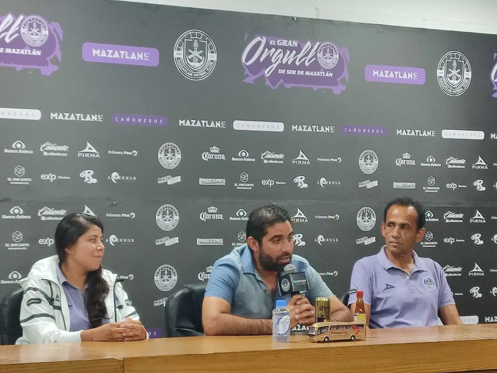 Rueda de prensa de Mazatlán Femenil