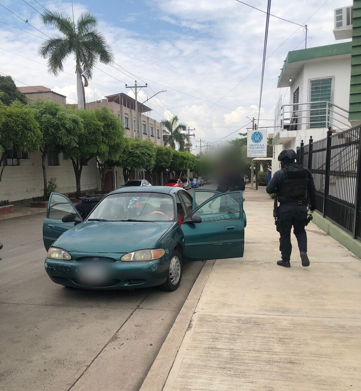 El auto fue localizado durante un operativo que llevaron a cabo en la colonia Guadalupe.