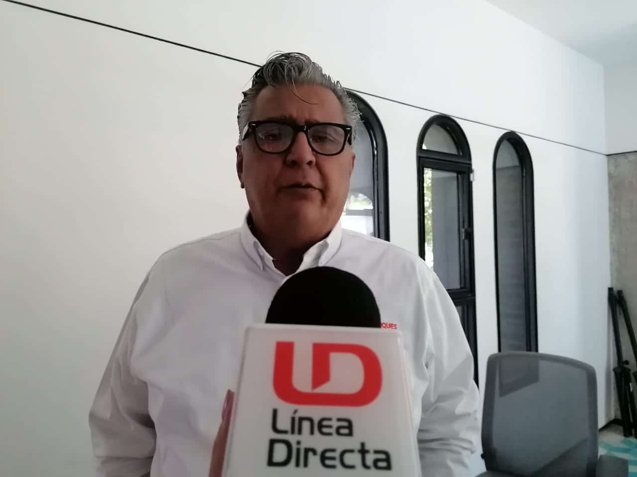 El director de Parques Alegres, Guillermo Espinoza García
