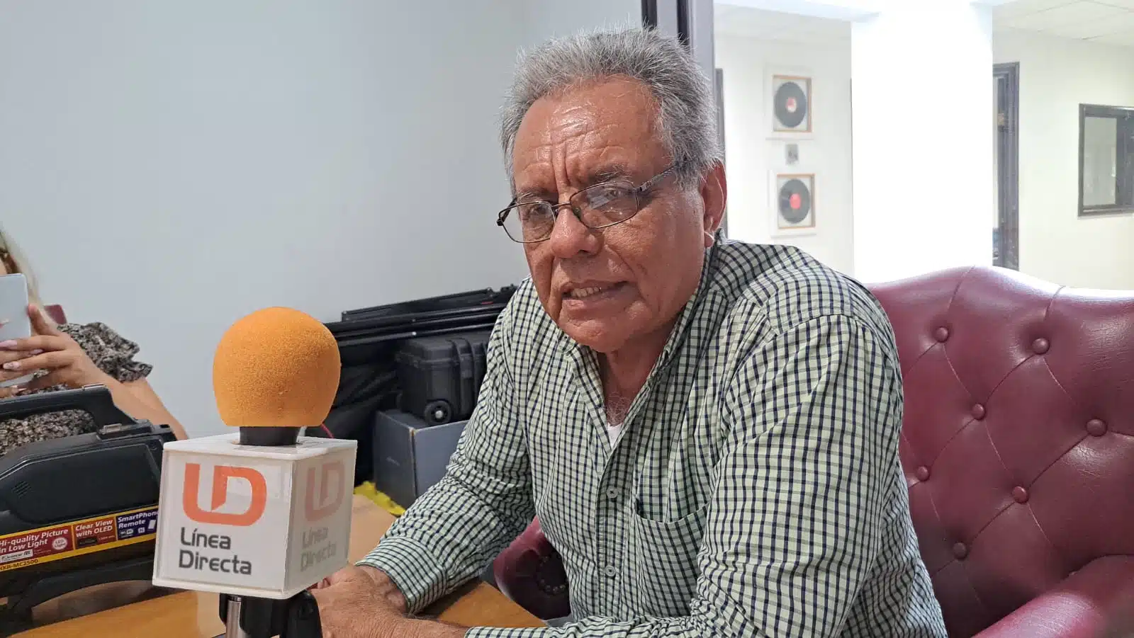 representante de la empresa Polymerals, Miguel Ángel Gastélum Márquez.