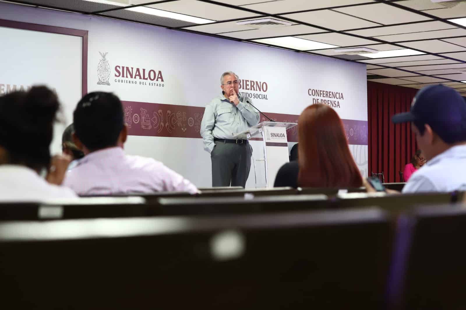 GOBERNADOR DE SINALOA, RUBÉN ROCHA MOYA.