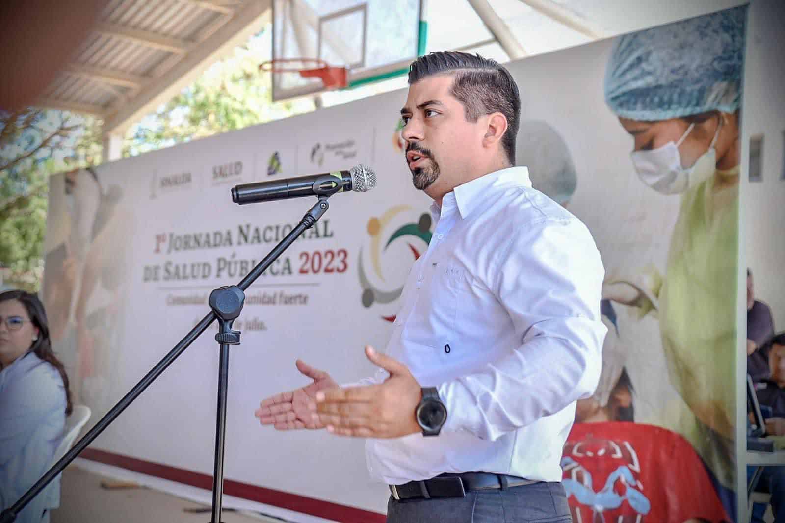 director de Prevención y Promoción de la Salud, Gerardo Kenny Inzunza Leyva.