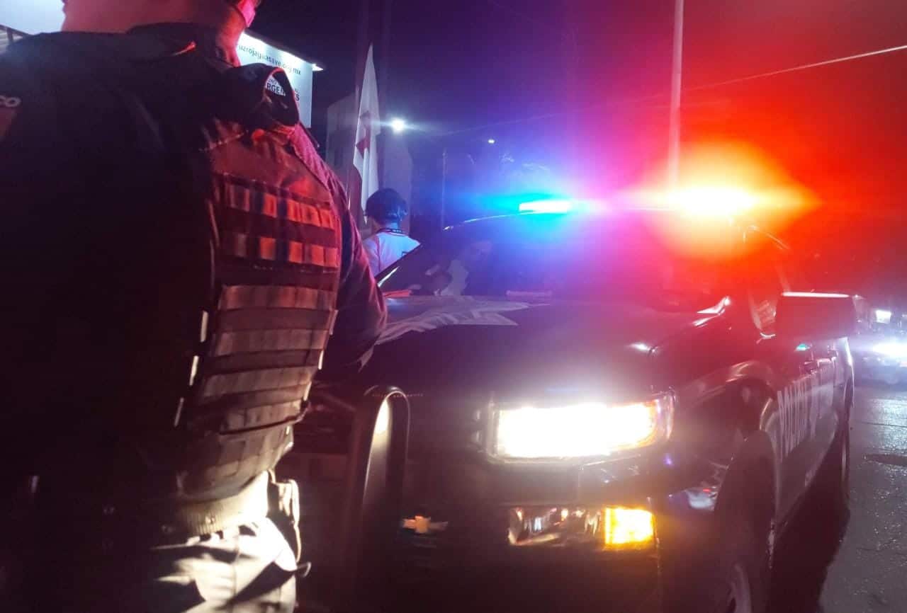 patrulla de policia en Guasave