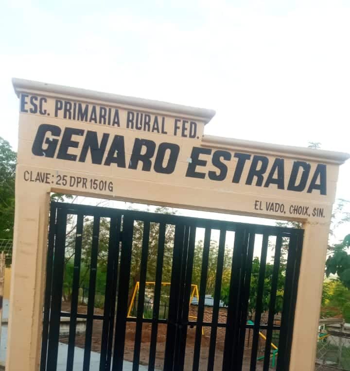 Denuncian aplicación irregular de recurso federal en techumbre en la primaria “Genaro Estrada”.
