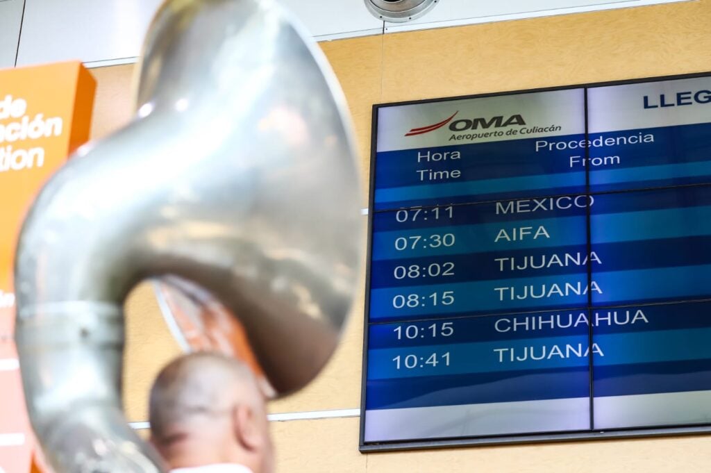 primero vuelo AIFA-Culiacán al aeropuerto