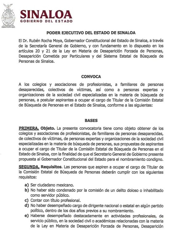 Qui N Se Anima Estos Son Los Requisitos Para Los Aspirantes A La Comisi N De B Squeda En