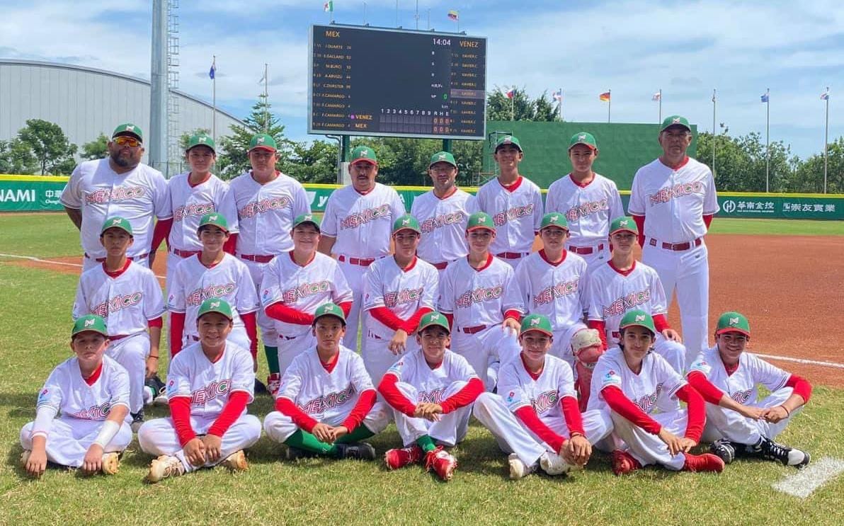 Jugadores de la selección mexicana de beisbol Sub-12