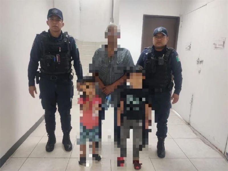 ¡Maltrato infantil! Encuentran a niños amarrados de pies y manos; culpan a los padres