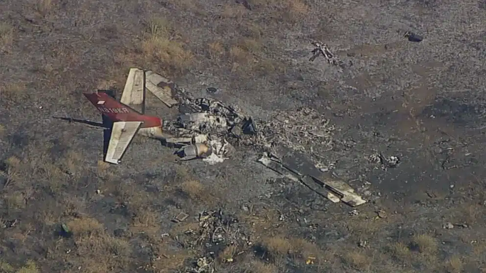 ¡Tragedia en el aire! Se desploma avión privado en California; hay seis víctimas mortales