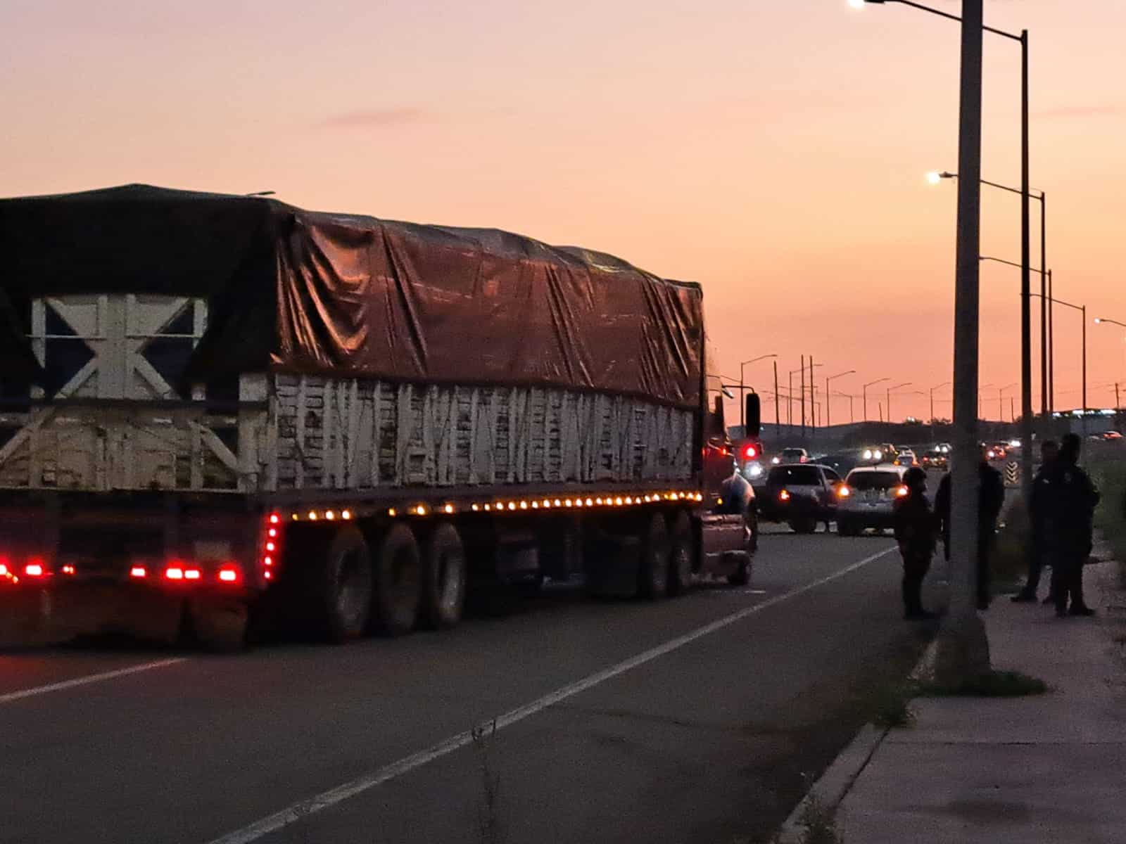 Tráiler detenido por La Costerita