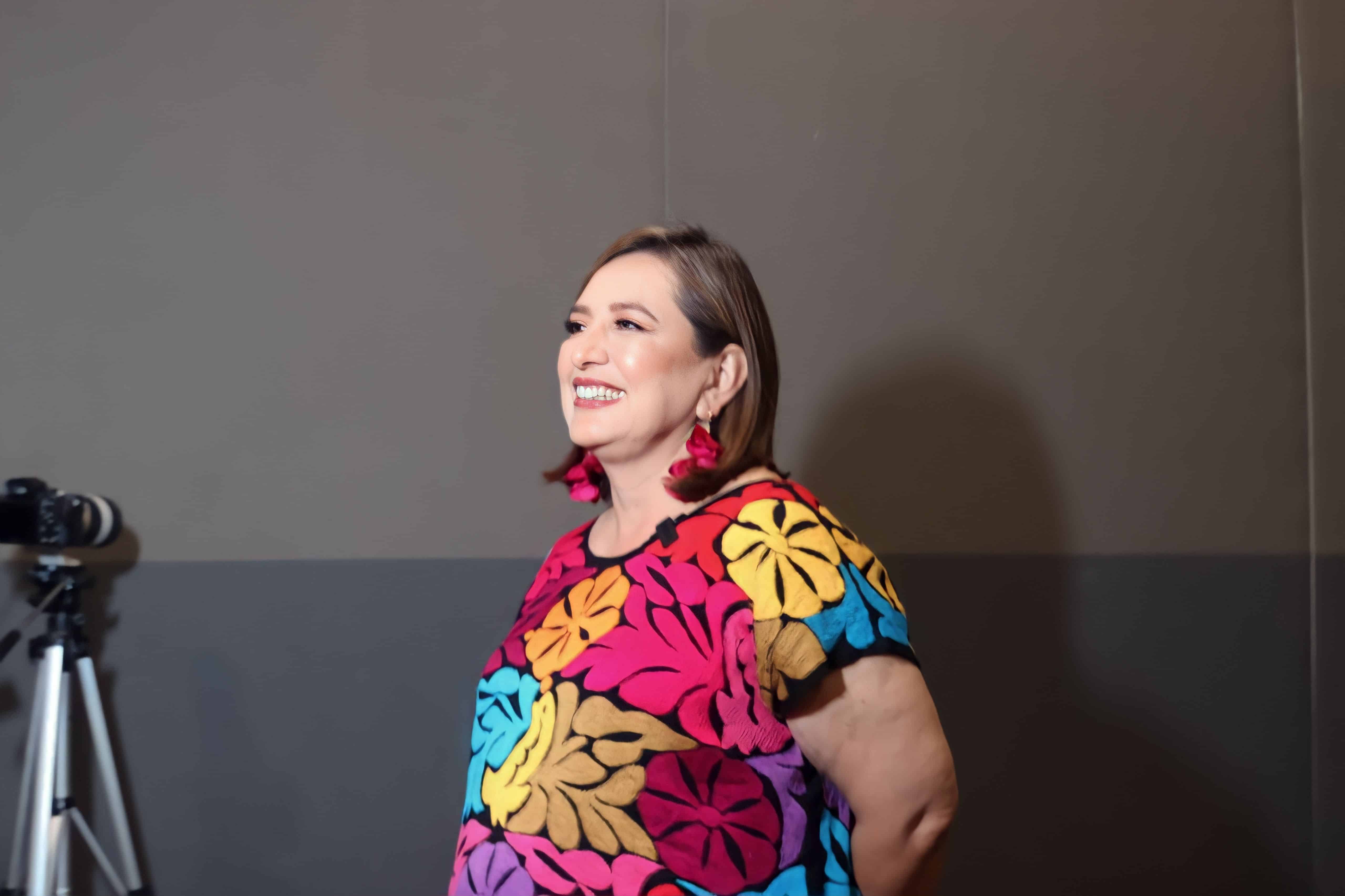 Xóchitl Gálvez Ruiz, senadora del PAN, estuvo en Sinaloa