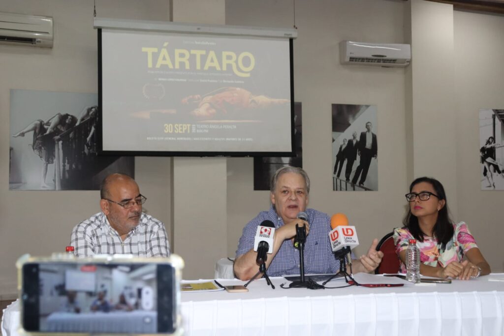 Rueda de prensa para presentar la edición número 12 del festival de teatro Escena Mazatlán 2023