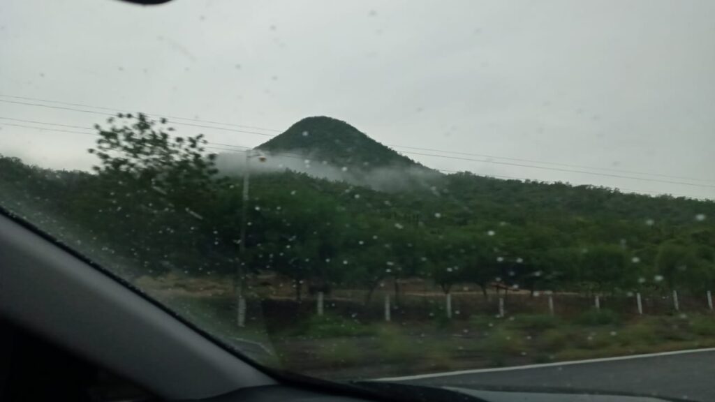 Comienza a llover en Badiraguato