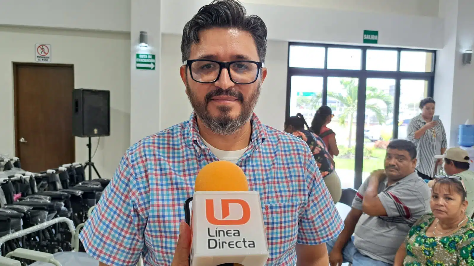 Rogelio Olivas Osuna entrevistado para Línea Directa