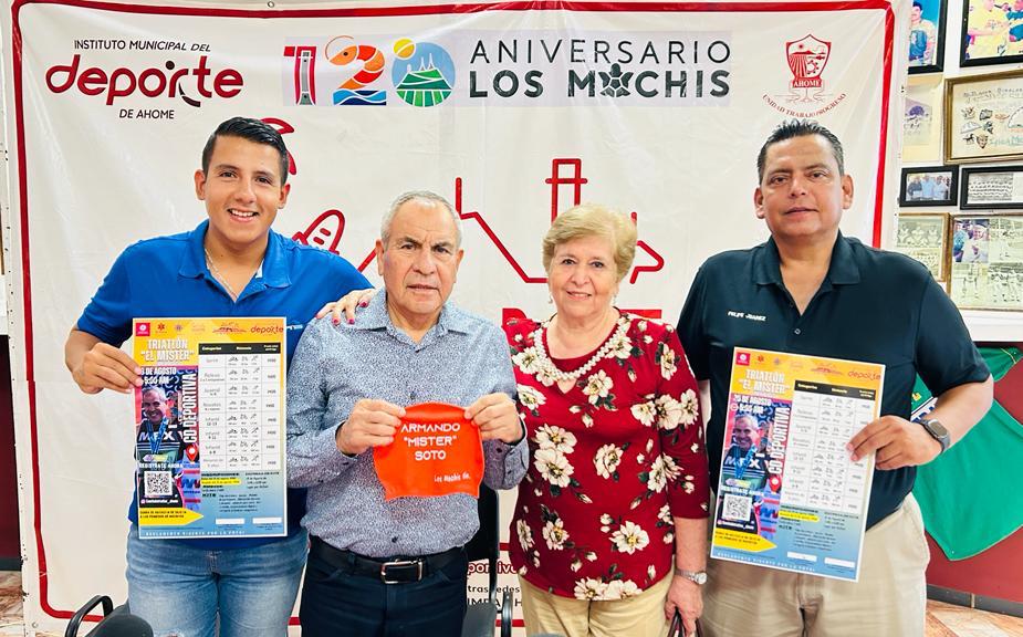 Rueda de prensa para anunciar el Triatlón “El Míster 2023”