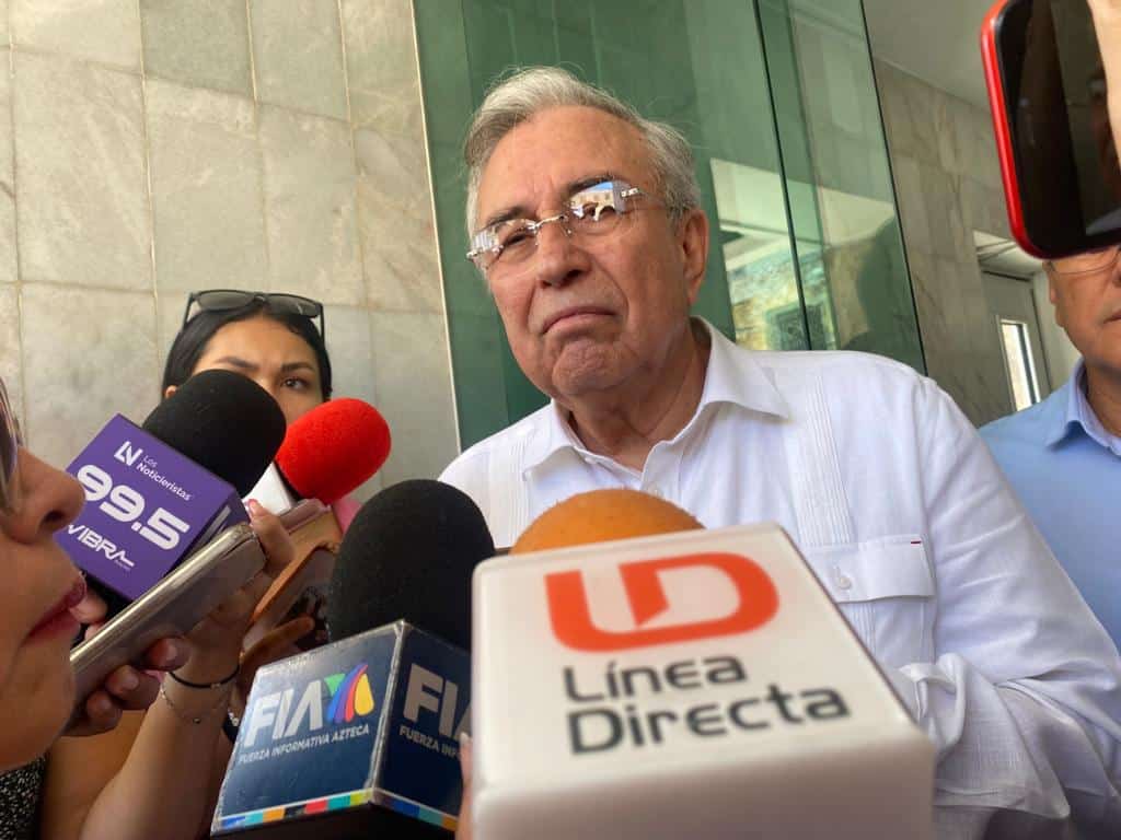GOBERNADOR DE SINALOA, RUBÉN ROCHA MOYA.