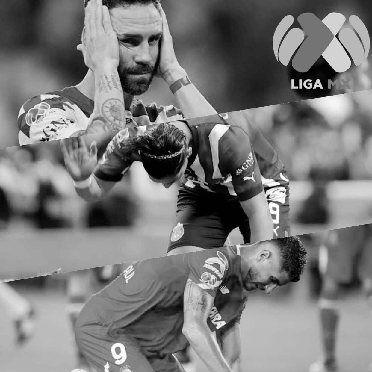Jugadores mexicanos sintiendo la derrota