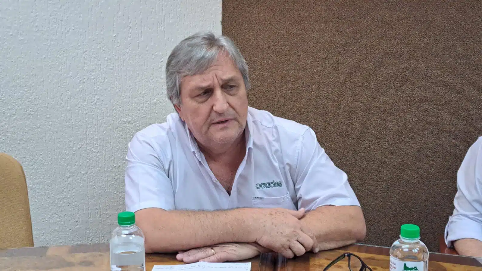 dirigente de esta organización agrícola Marte Vega Román,