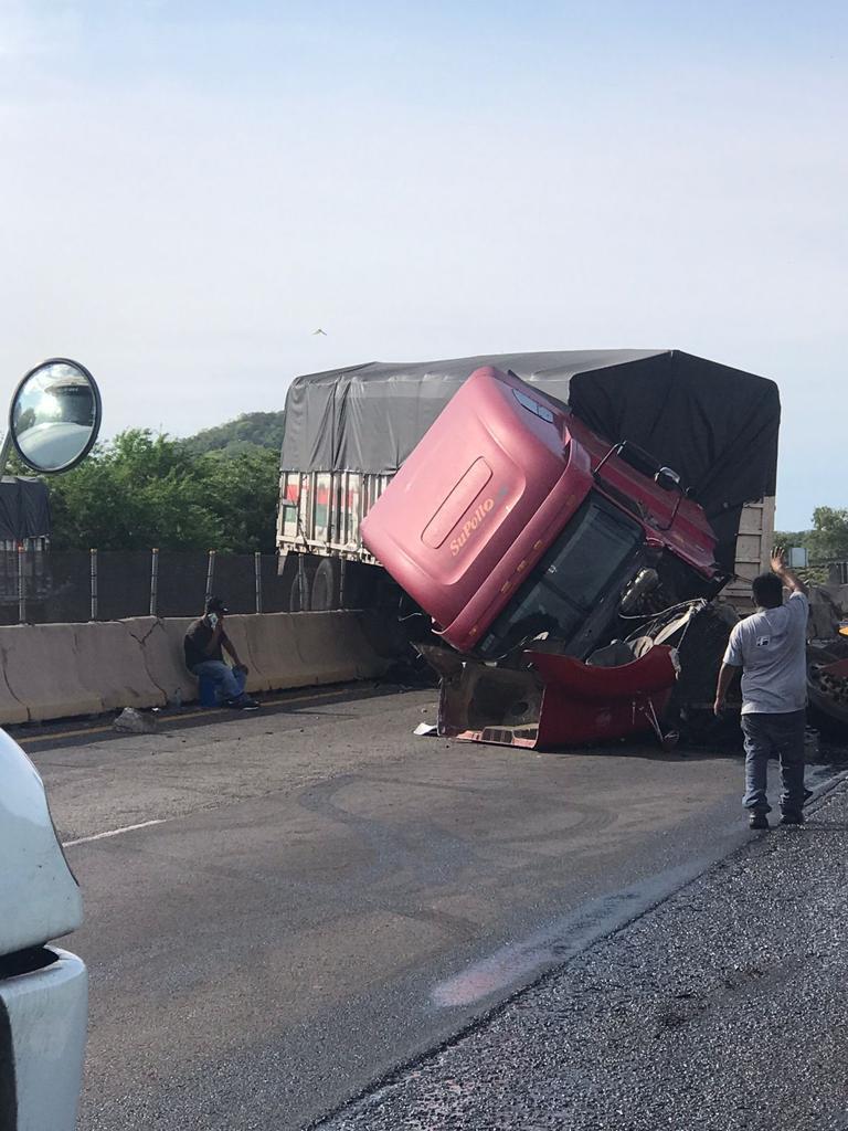 Accidente de tráiler 