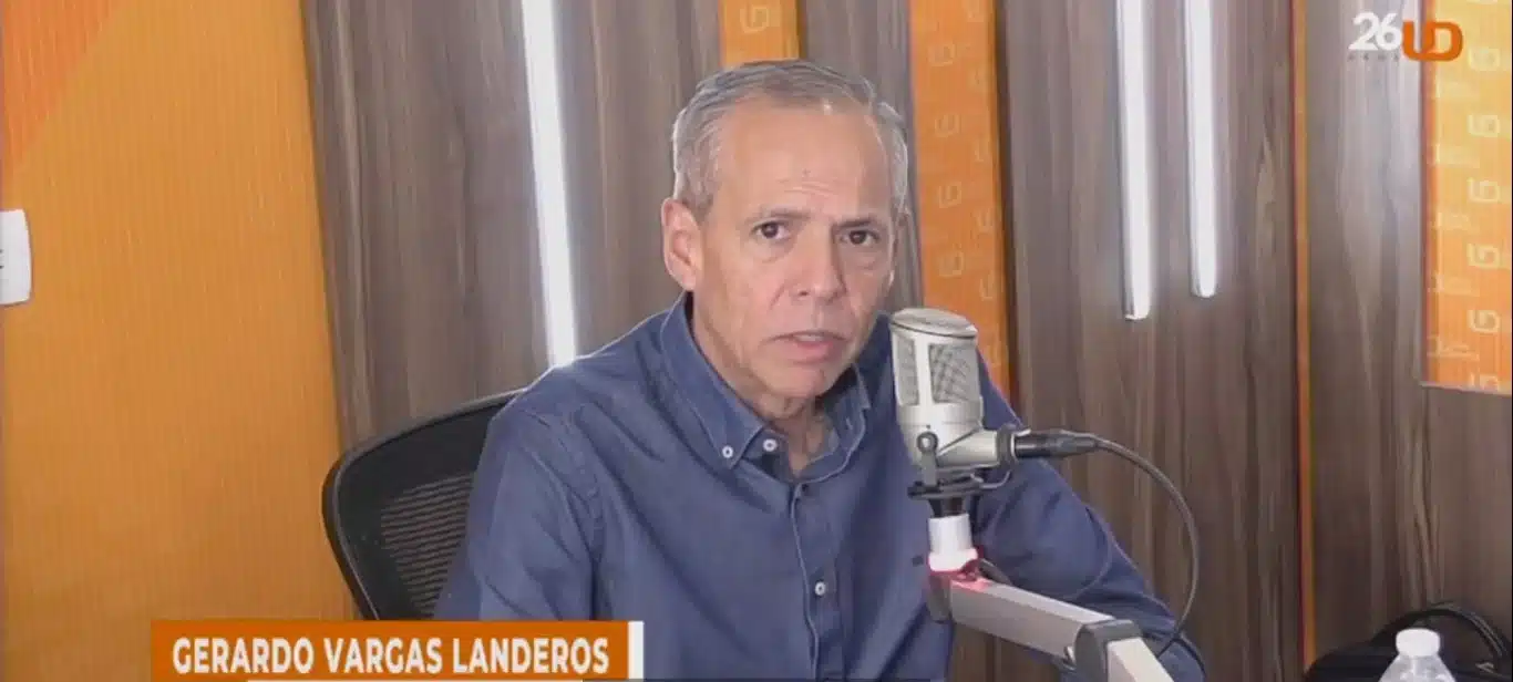 Alcalde de Ahome, Gerardo Vargas Landeros en el estudio de Línea Directa