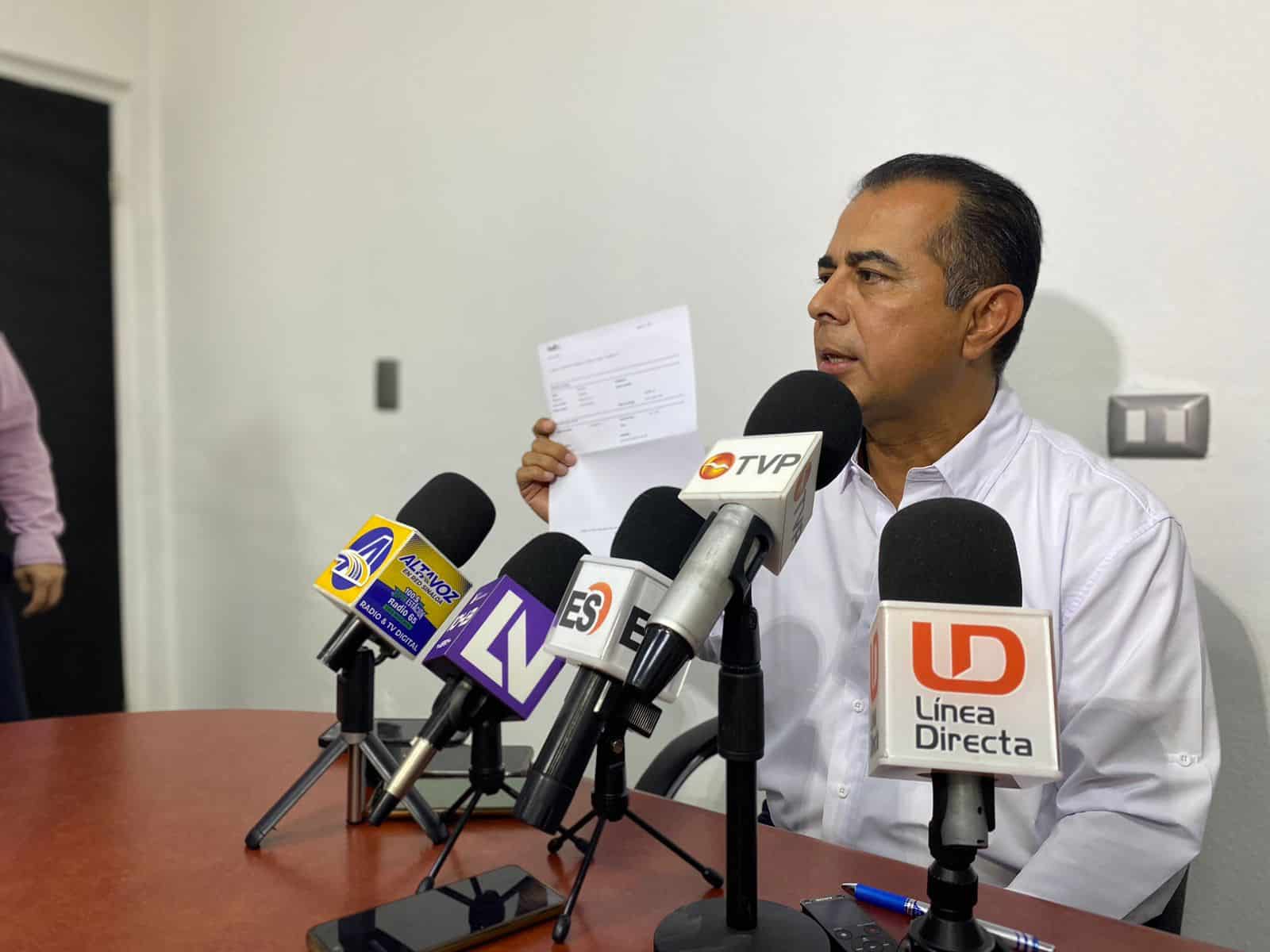 Tesorero del ayuntamiento de Ahome, Antonio Humberto Vega Arellano