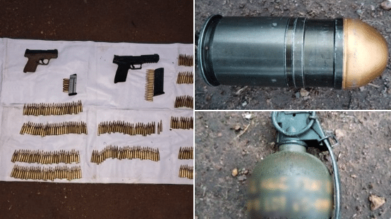 Armas decomisadas en Aguascalientes