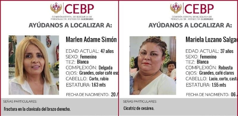 Asesinan a dos mujeres en Tierra Colorada; eran transportistas