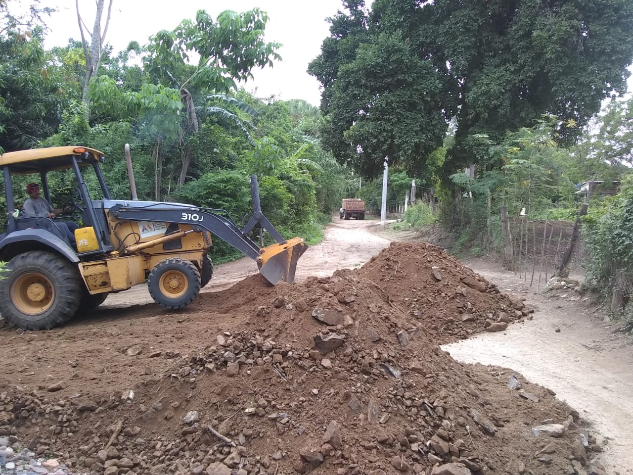 Reparación de caminos rurales de Mocorito