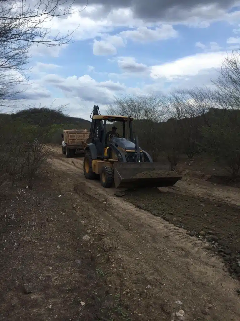 Reparación de caminos rurales de Mocorito