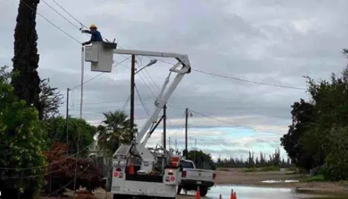 CFE energía lluvias