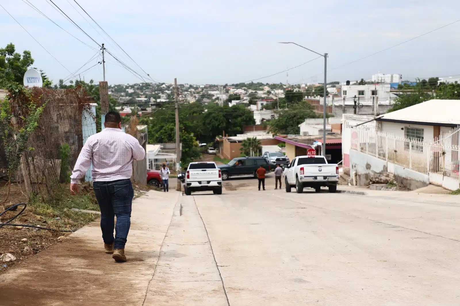 Calles pavimentadas en Culiacán