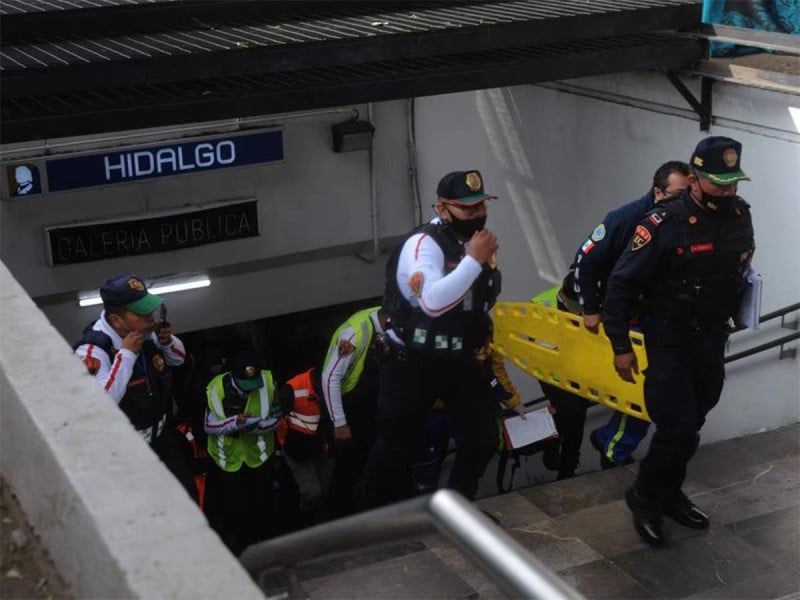 Doble fallecimiento en el Metro CDMX habría sido por celos