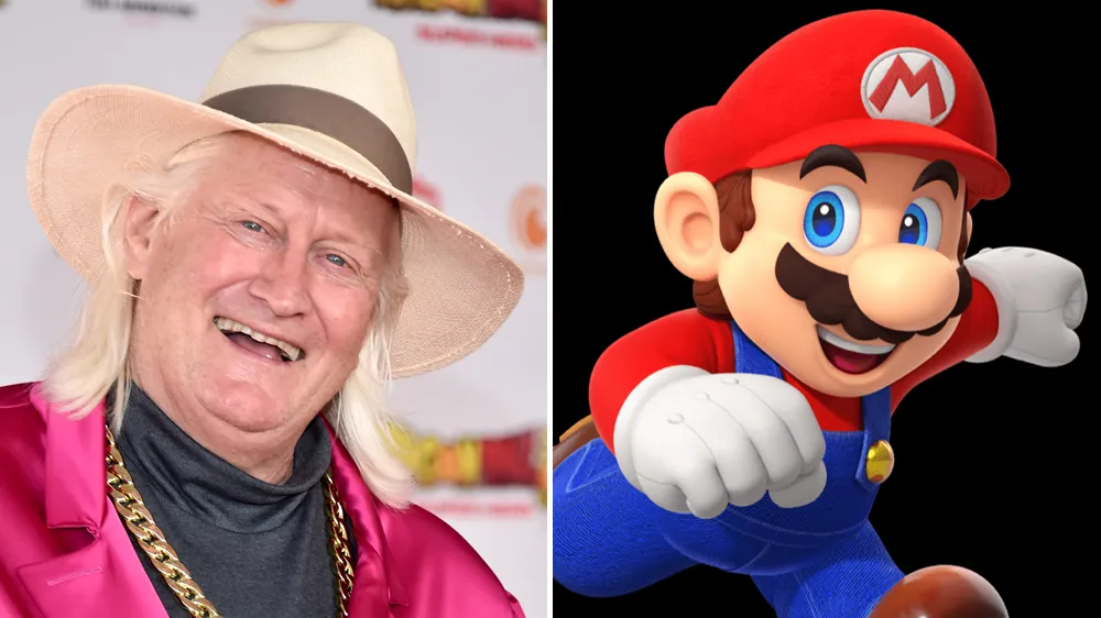 Charles Martinet como Mario en la saga de juegos de Nintendo