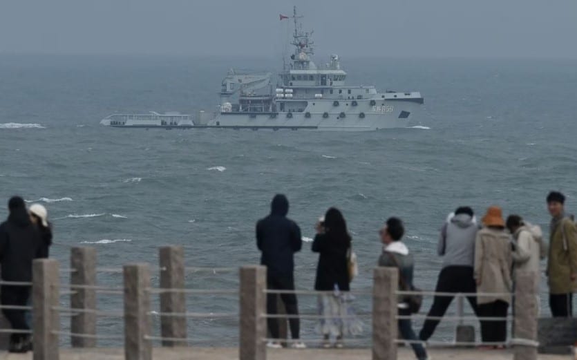 China inicia maniobras militares alrededor de Taiwán