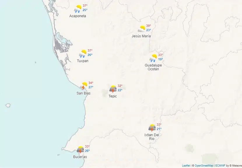 Pronóstico de Nayarit 