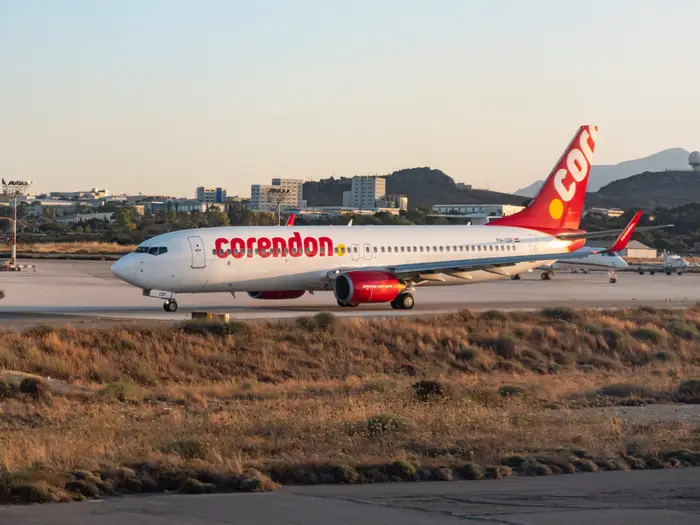 El avión Corendon tendrá área libre de niños