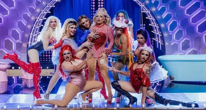 Participantes de Drag Race México en el Vidcon 2023