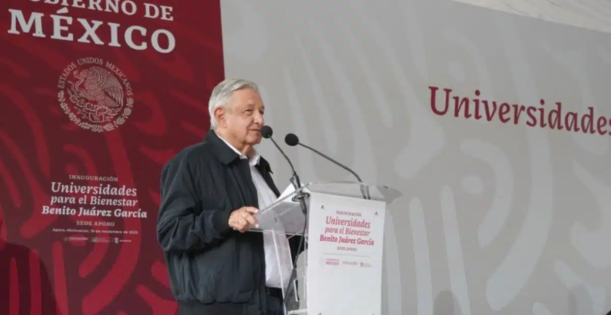 Exhorta AMLO para que se acaben los cacicazgos en la UNAM