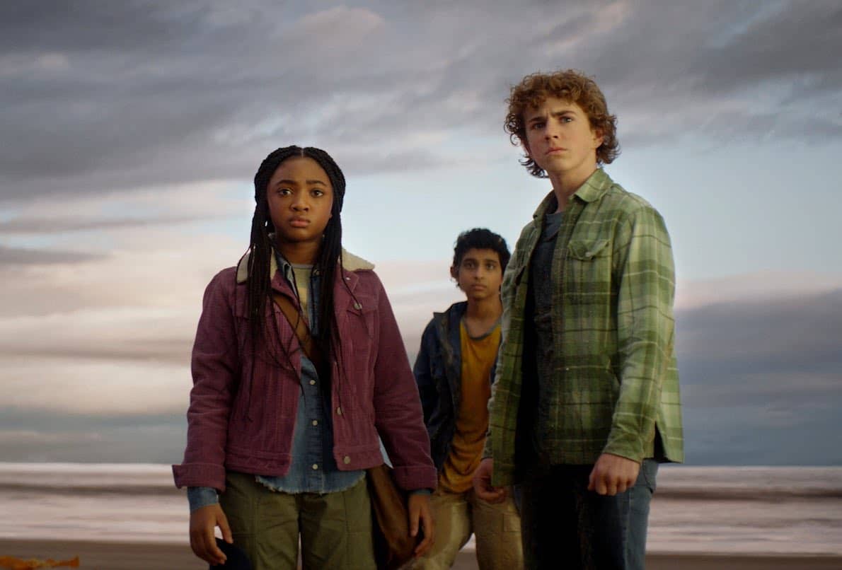 Percy, Annabeth y Grover