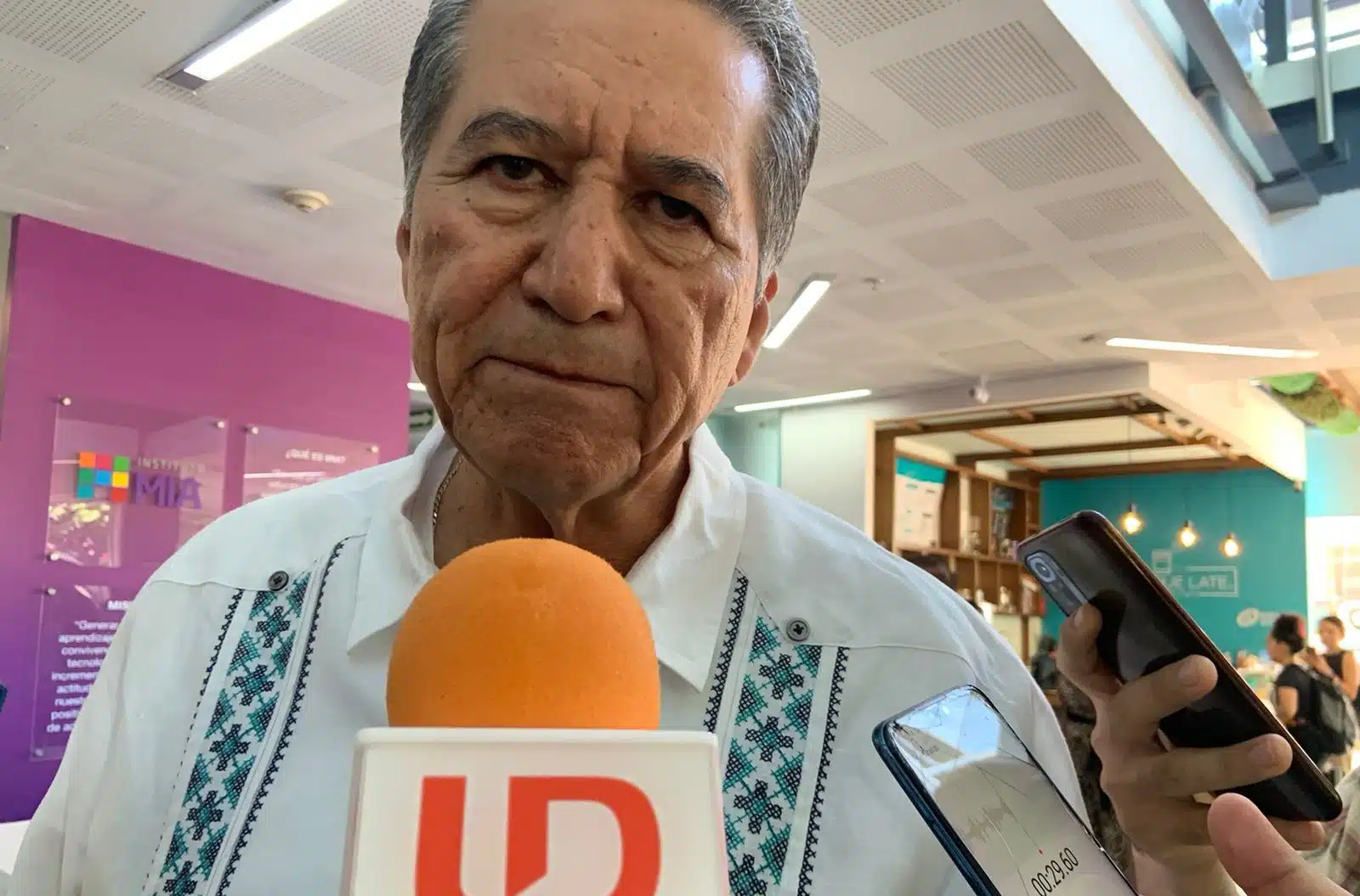 Feliciano Castro Meléndrez en entrevista para Línea Directa