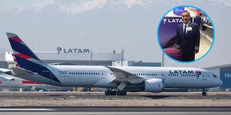 Fallece piloto en pleno vuelo; viajaban de Miami a Santiago de Chile