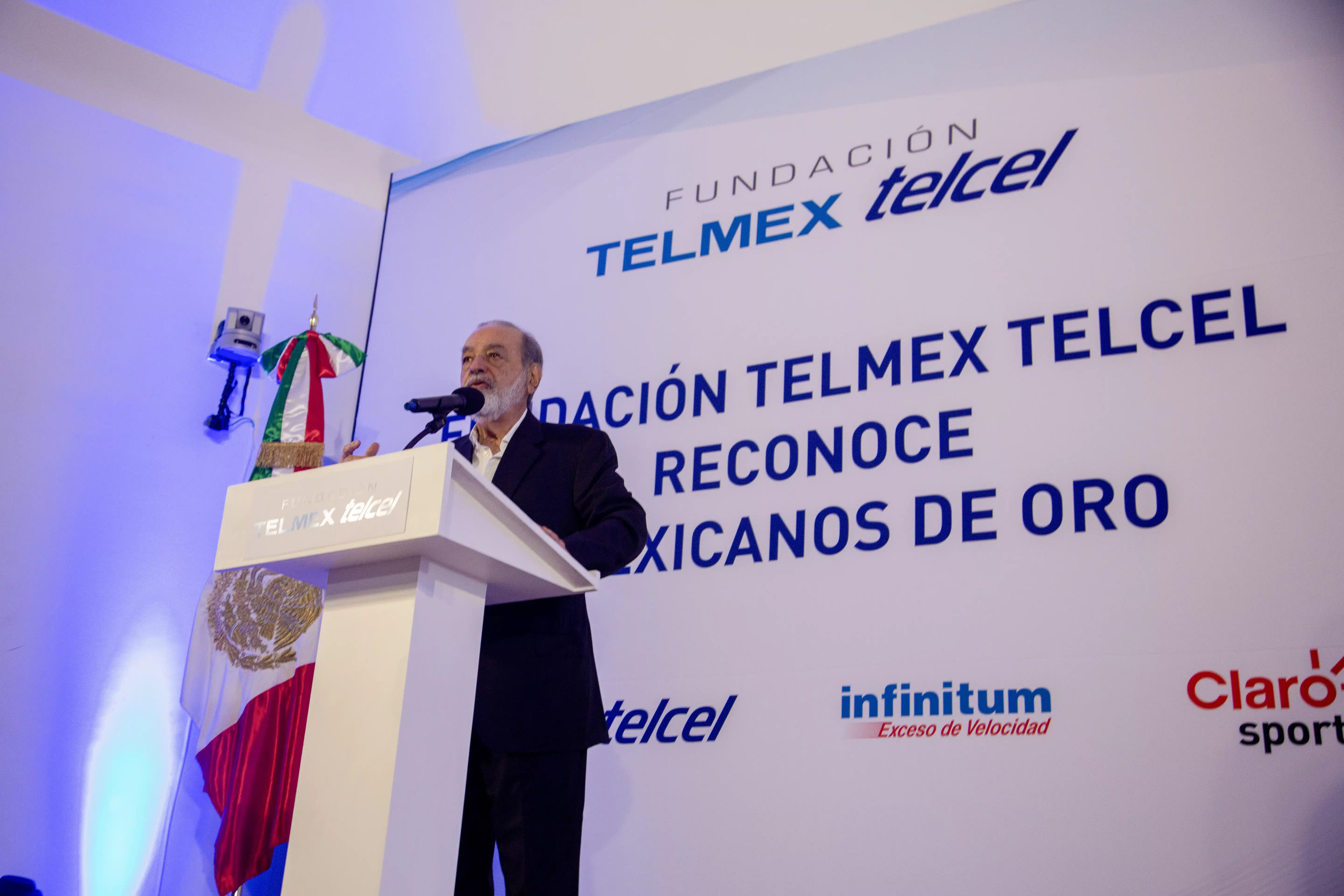 Carlos Slim Helú, dueño de Fundación Telmex Telcel